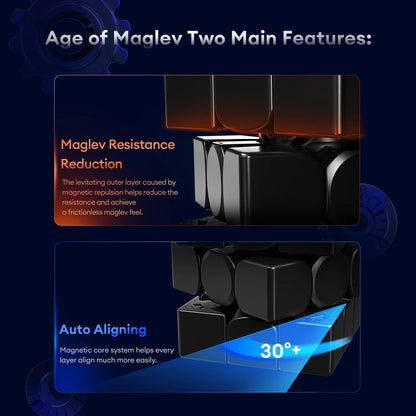 GAN13 Maglev Rubik 3x3 Nam Châm Tốc Độ Cao Cấp GANCUBE