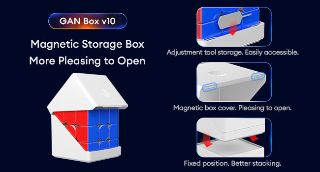 GAN13 Maglev Rubik 3x3 Nam Châm Tốc Độ Cao Cấp GANCUBE