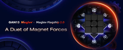 GAN13 Maglev Rubik 3x3 Nam Châm Tốc Độ Cao Cấp GANCUBE