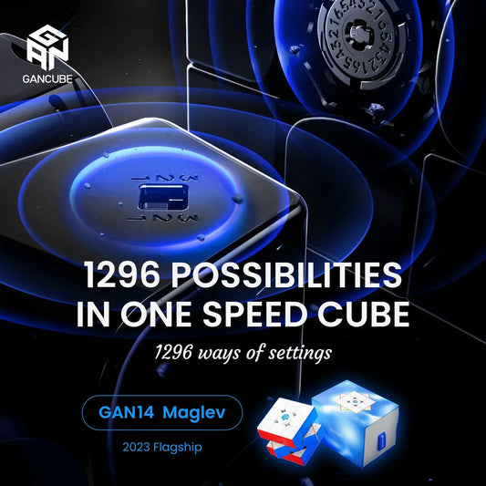 GAN14 Maglev - Rubik 3x3 Nam Châm Tốc Độ Cao Cấp GANCUBE
