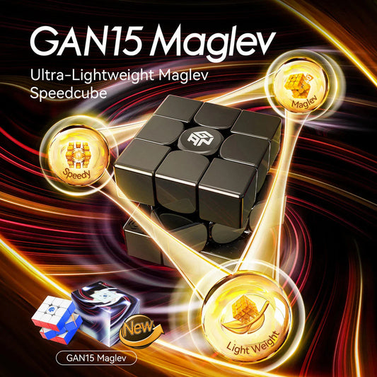 GAN15 Maglev 3x3 Advanced Speed Cube| GANCUBE