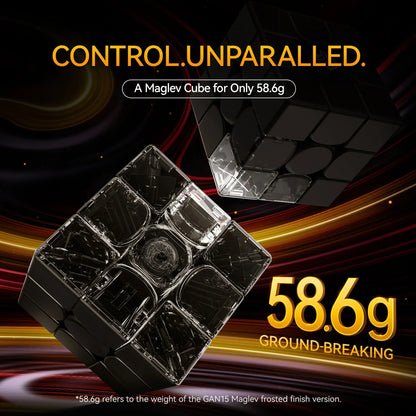 GAN15 Maglev 3x3 Advanced Speed Cube - Rubik 3x3 Cao Cấp Siêu Nhẹ - GANCUBE