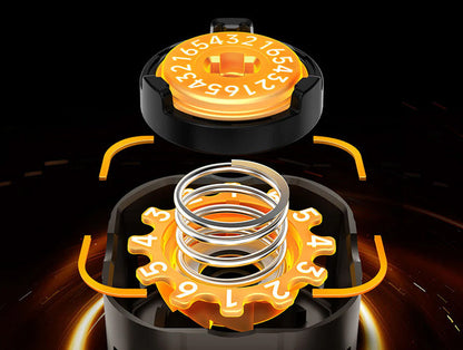 GAN15 New Black UV Coated - Rubik 3x3 Nam Châm Siêu Nhẹ Lõi Đen - GANCUBE