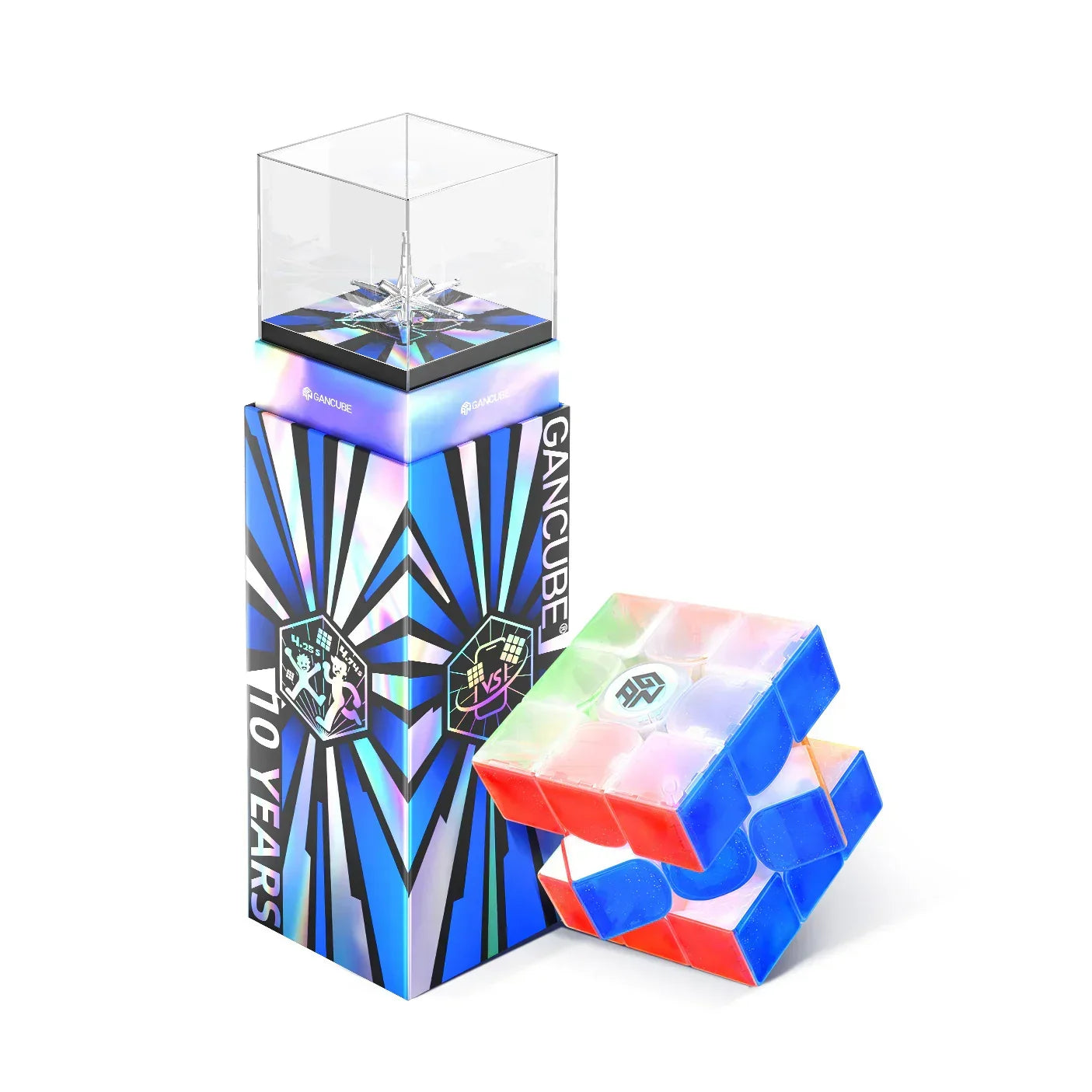 GANCUBE Ten Years Set Collection - Bộ Sưu Tập Rubik Kỷ Niệm 10 Năm - GANCUBE - Góc nhìn khác 3