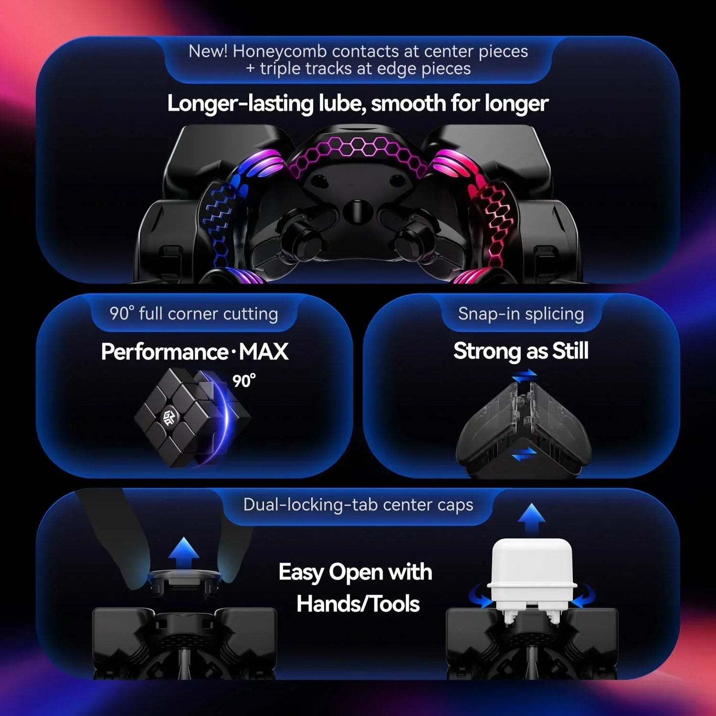 Rubik GAN16 Maglev Max UV Coated - GANCUBE