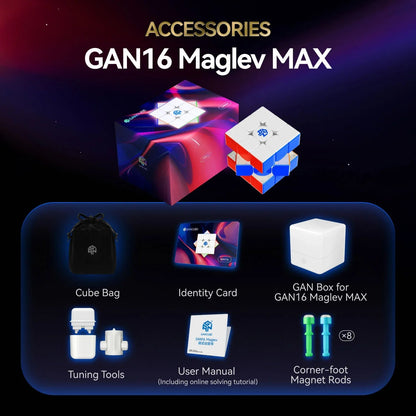 Rubik GAN16 Maglev Max UV Coated - GANCUBE
