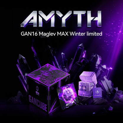GAN16 Maglev Max Winter Limited Edition Amyth - Rubik 3x3 Cao Cấp Phiên Bản Giới Hạn 2025 - GANCUBE - Hình ảnh chi tiết 2