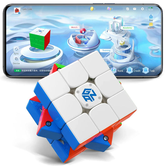 GAN356 i 3 Smart Cube - Rubik Thông Minh GANCUBE Kèm Hộp Sạc