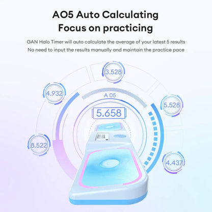 GAN Halo Smart Timer - Đồng hồ bấm giờ Rubik thông minh - GANCUBE - Hình ảnh bổ sung 5