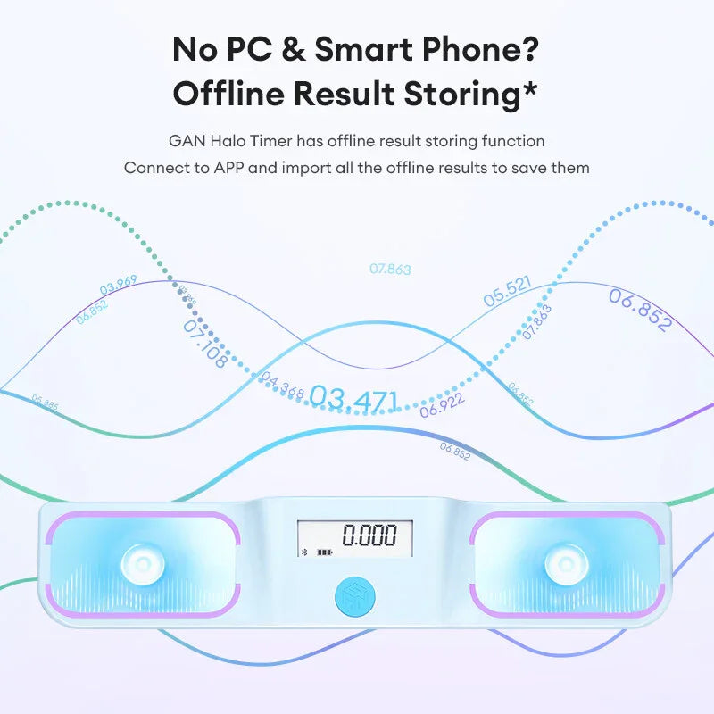 GAN Halo Smart Timer - Đồng hồ bấm giờ Rubik thông minh - GANCUBE - Hình ảnh bổ sung 8