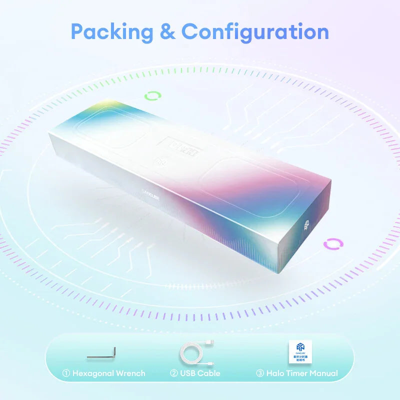 GAN Halo Smart Timer - Đồng hồ bấm giờ Rubik thông minh - GANCUBE GANCUBE - ảnh 2 - Accessories