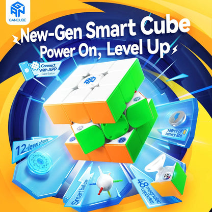 GAN356 i Carry E Smart Cube - Rubik 3x3 Thông Minh Bluetooth - GANCUBE