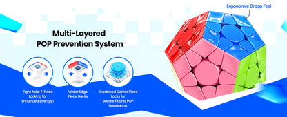 GAN Megaminx Maglev | Rubik Megaminx Đệm Từ Cao Cấp | GANCUBE