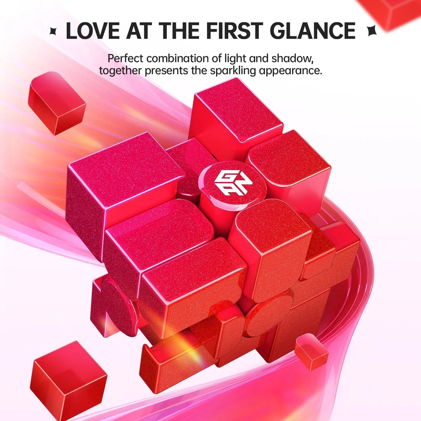 Rubik GAN Mirror M 3x3 Magnetic - Biến Thể Gương Nam Châm Cao Cấp