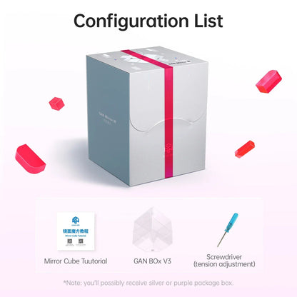 Rubik GAN Mirror M 3x3 Magnetic - Biến Thể Gương Nam Châm Cao Cấp