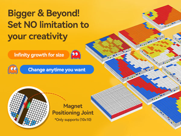 GAN328 Mosaic Cubes - Bộ Rubik Nghệ Thuật Pixel - GANCUBE