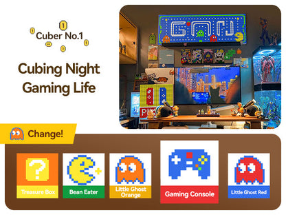 GAN328 Mosaic Cubes - Bộ Rubik Nghệ Thuật Pixel - GANCUBE