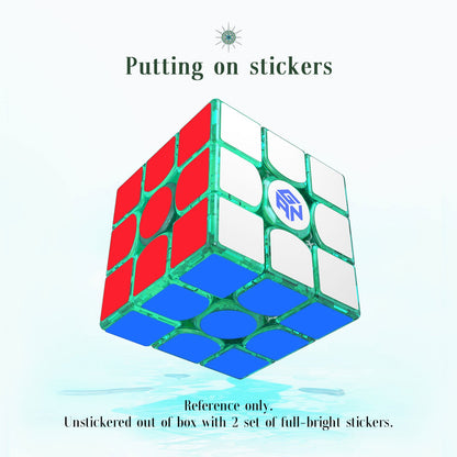 2021 Winter Limited Edition GAN12 Maglev Peacock - Rubik 3x3 Cao Cấp - GANCUBE