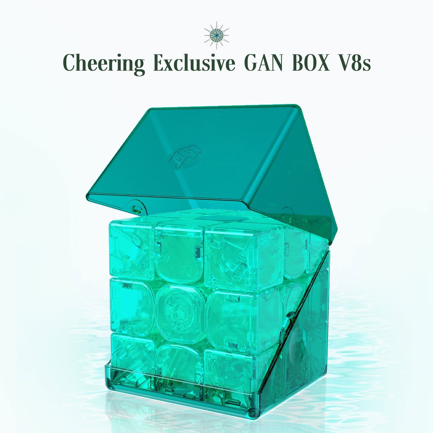 2021 Winter Limited Edition GAN12 Maglev Peacock - Rubik 3x3 Cao Cấp - GANCUBE