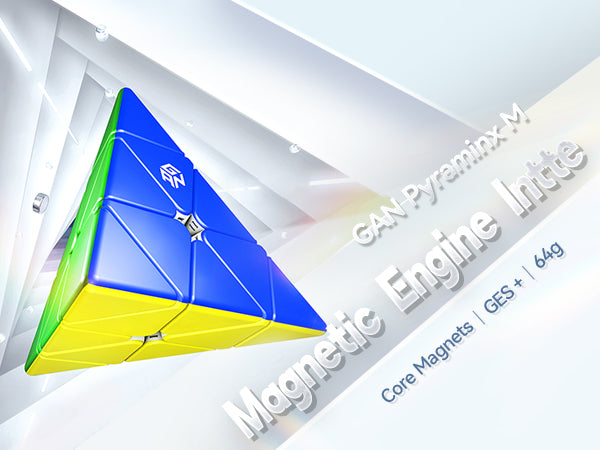 GAN Pyraminx M - Rubik Kim Tự Tháp Nam Châm Siêu Nhẹ - GANCUBE