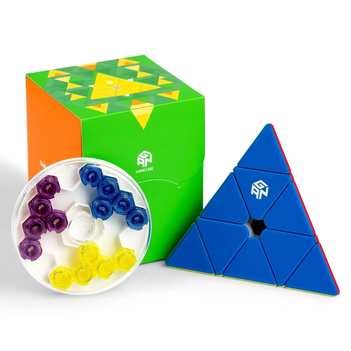 GAN Pyraminx M - Rubik Kim Tự Tháp Nam Châm Siêu Nhẹ - GANCUBE