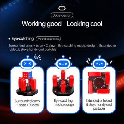 GAN Smart Robot V2 - Robot Giải Rubik Tự Động GANCUBE