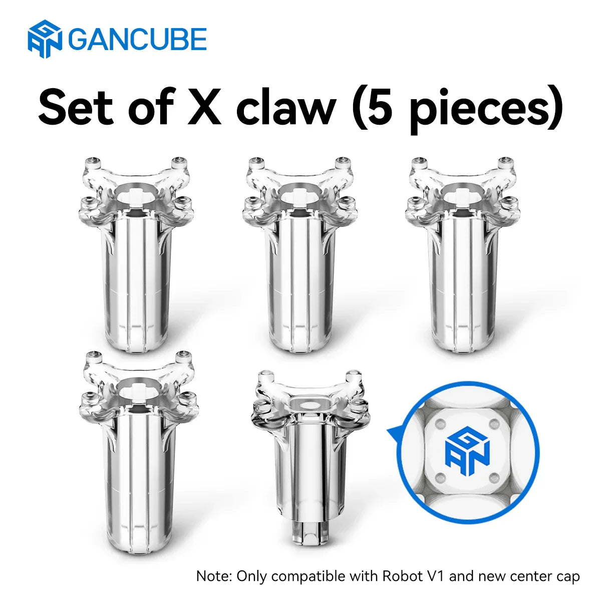 GAN Center Cap Compatible With GAN Robot - Nắp Tâm Phụ Kiện Robot Giải Rubik - GANCUBE - Hình ảnh sản phẩm