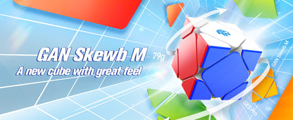 GAN Skewb M Smooth Magnetic Speed Cube - Rubik Skewb Nam Châm Cao Cấp GANCUBE