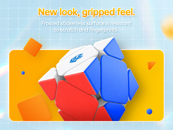 GAN Skewb M Smooth Magnetic Speed Cube - Rubik Skewb Nam Châm Cao Cấp GANCUBE