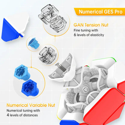 GAN Skewb M Smooth Magnetic Speed Cube - Rubik Skewb Nam Châm Cao Cấp GANCUBE