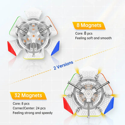 GAN Skewb M Smooth Magnetic Speed Cube - Rubik Skewb Nam Châm Cao Cấp GANCUBE