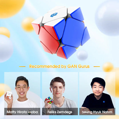 GAN Skewb M Smooth Magnetic Speed Cube - Rubik Skewb Nam Châm Cao Cấp GANCUBE
