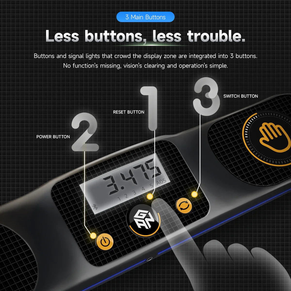 GAN Smart Timer - Đồng Hồ Bấm Giờ Rubik Thông Minh - GANCUBE