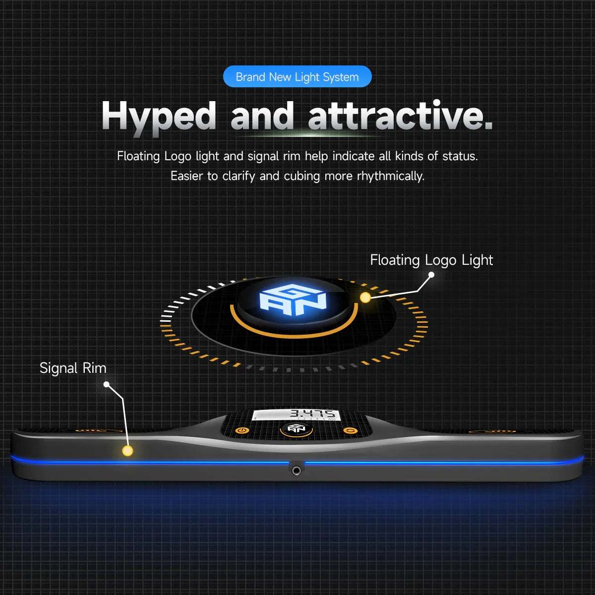 GAN Smart Timer - Đồng Hồ Bấm Giờ Rubik Thông Minh - GANCUBE