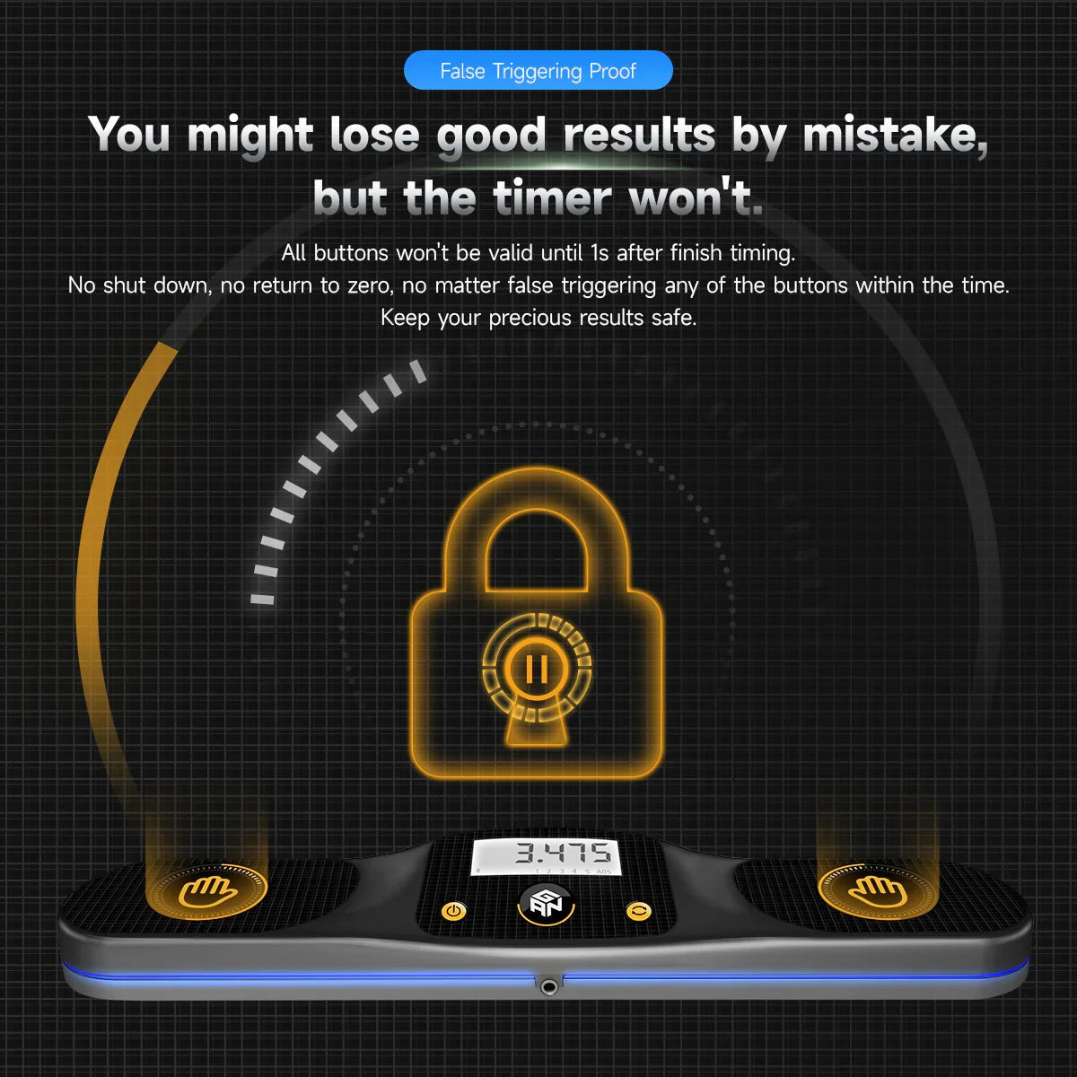 GAN Smart Timer - Đồng Hồ Bấm Giờ Rubik Thông Minh - GANCUBE