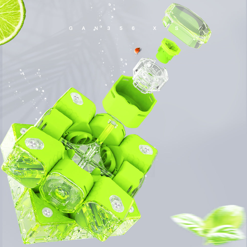2020 Summer Limited Edition GAN356 X S Vita C - Rubik 3x3 Phiên Bản Giới Hạn - GANCUBE