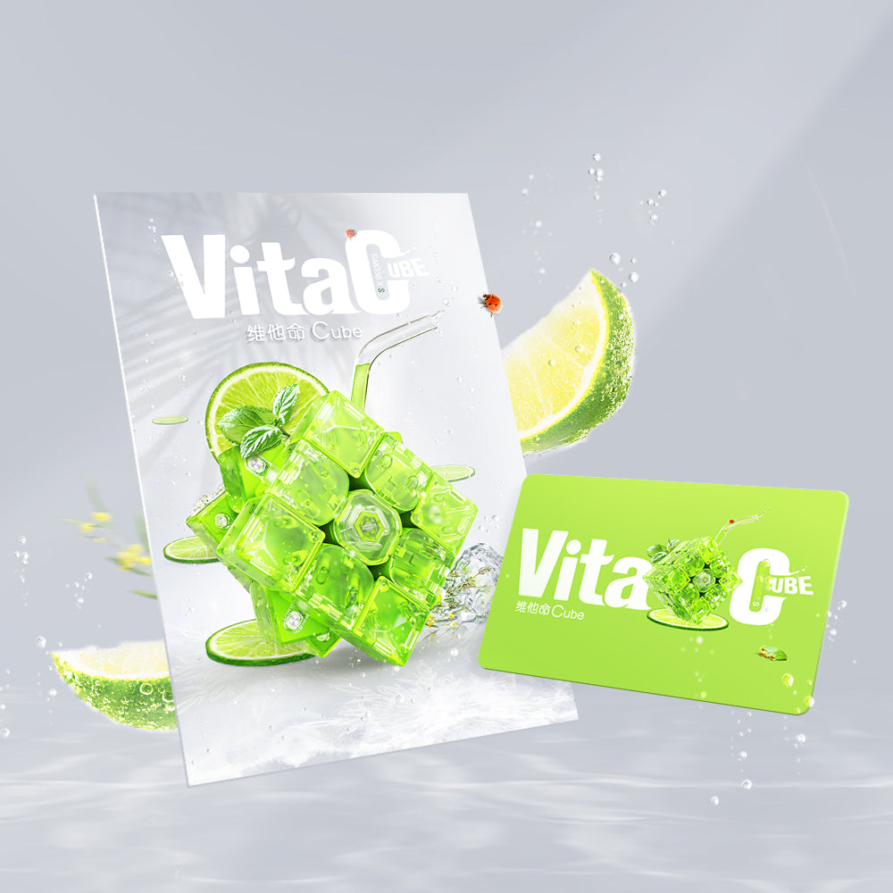 2020 Summer Limited Edition GAN356 X S Vita C - Rubik 3x3 Phiên Bản Giới Hạn - GANCUBE