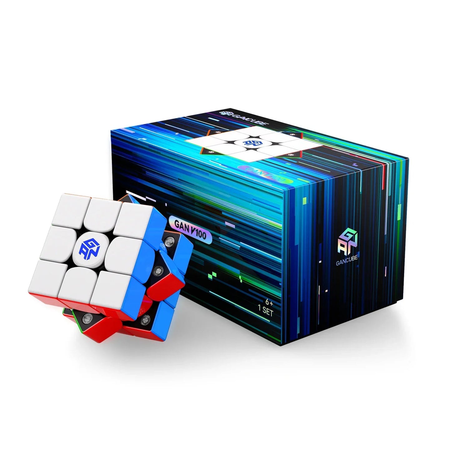 GAN V100 3x3 Maglev Speed Cube - Rubik 3x3 Cao Cấp Chính Hãng GANCUBE