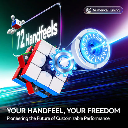 GAN V100 3x3 Maglev Speed Cube - Rubik 3x3 Cao Cấp Chính Hãng GANCUBE