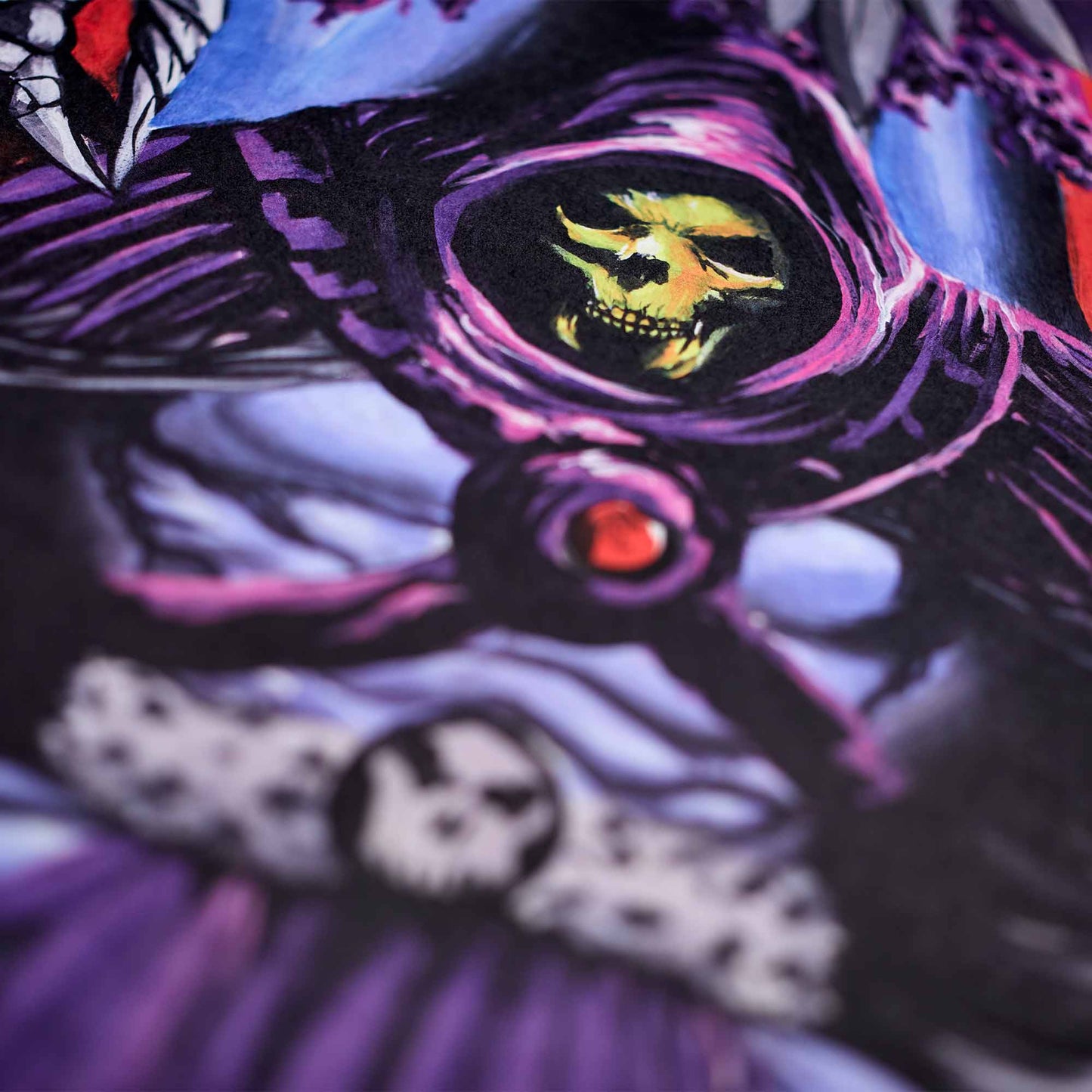 Gianni Lee X Skeletor Artist Print - Tranh Nghệ Thuật Sưu Tầm - Masters of the Universe - Hình ảnh chi tiết 2