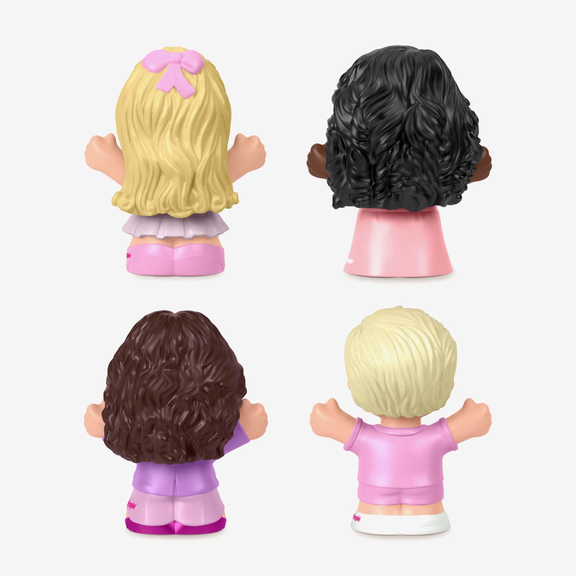 Little People Collector Barbie The Movie Special Edition Set - Bộ 4 Mô Hình Figure Sưu Tầm - Mattel HRK97 - Hình ảnh bổ sung 4
