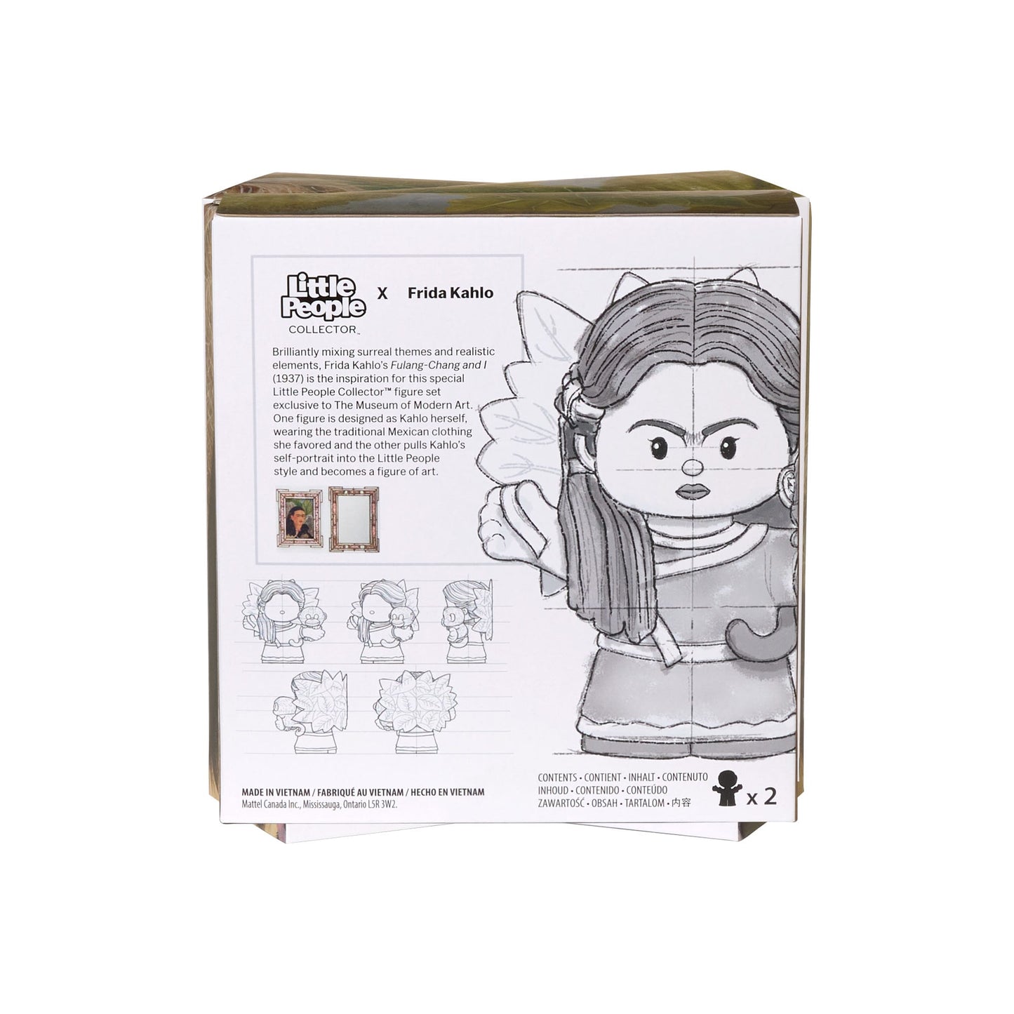 Little People Collector x MoMA Frida Kahlo Figure Set
