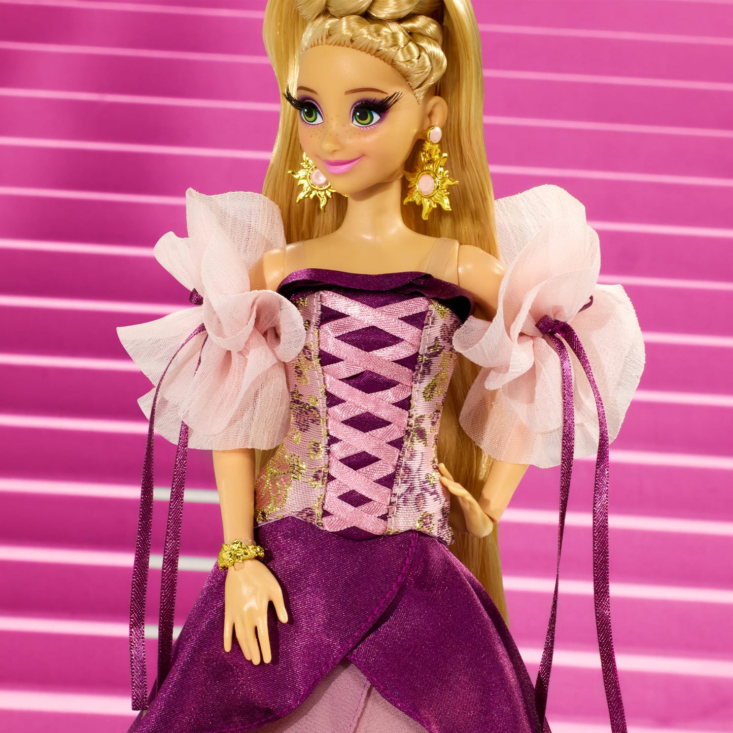 Enchanted Elegance Collection Rapunzel Doll - Búp bê Sưu tầm Cao cấp - Mattel - Hình ảnh bổ sung 4