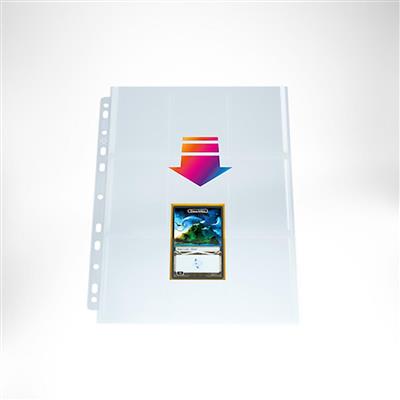 Toploading 9-Pocket Pages: 50 pg Clear - Trang Album 9 Ngăn Bảo Vệ Thẻ Bài - Gamegenic - Góc nhìn khác 3