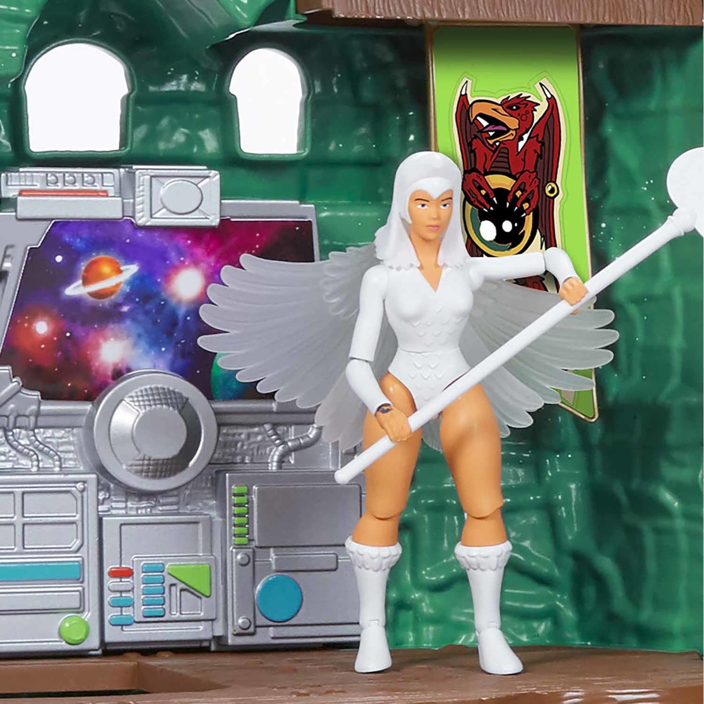 Masters of the Universe Origins Castle Grayskull Playset - Mô hình Lâu đài Pháo đài Eternia Mattel - Hình ảnh bổ sung 5