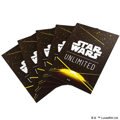 Star Wars: Unlimited Premium Art Sleeve Card Back Yellow - Bọc bài cao cấp Gamegenic