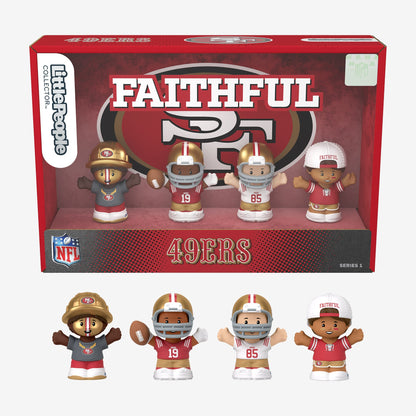 Little People Collector x NFL San Francisco 49ers Set - Bộ Nhân Vật Sưu Tầm Thể Thao - Mattel - Hình ảnh bổ sung 4