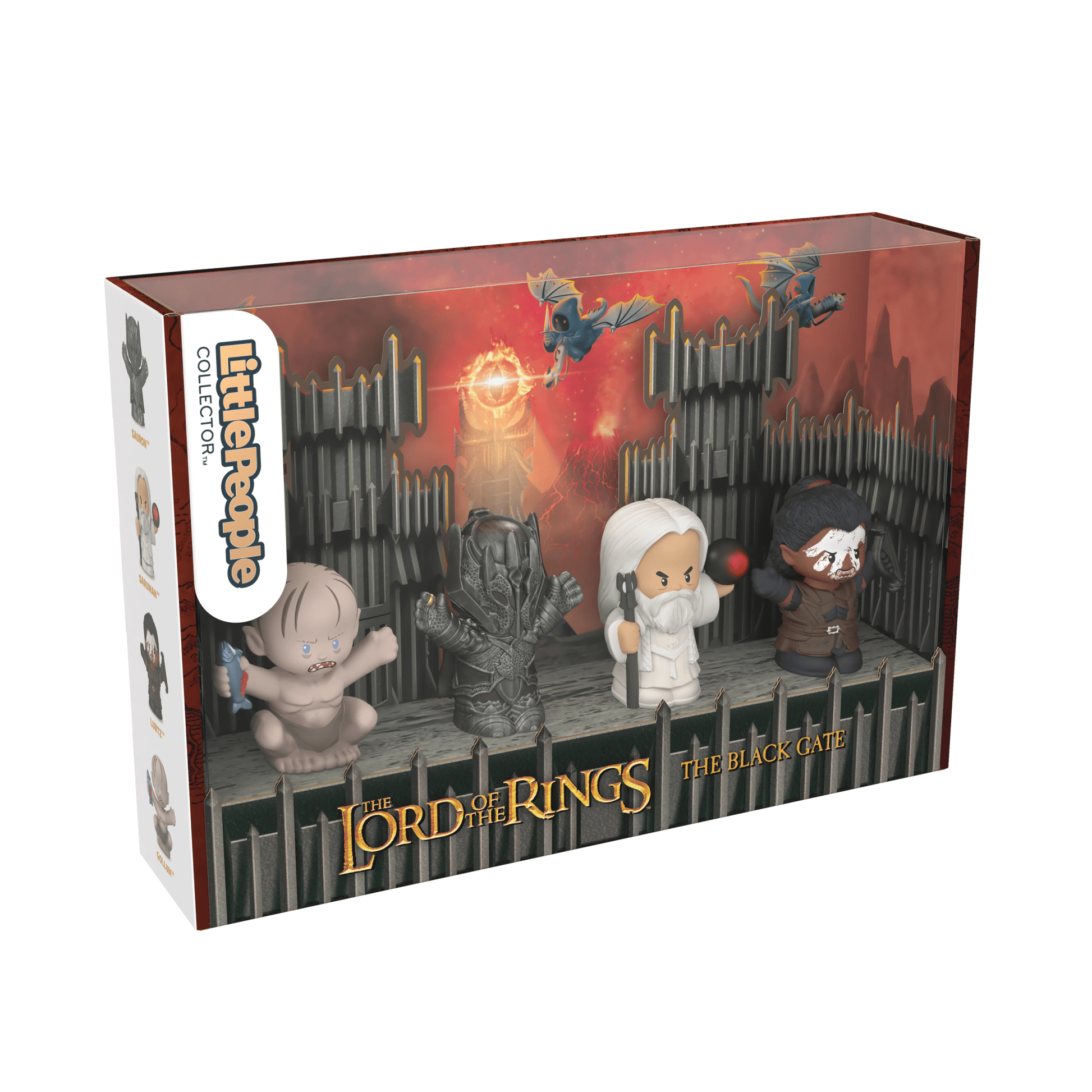 Little People Collector The Lord of the Rings: The Black Gate Special Edition Set - Bộ Mô Hình Sưu Tầm Chúa Tể Những Chiếc Nhẫn - Mattel Creations - Hình ảnh bổ sung 6