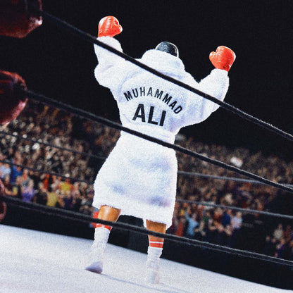 WWE Ultimate Edition Muhammad Ali Action Figure Set - Bộ Mô Hình Cao Cấp Mattel - Hình ảnh bổ sung 4