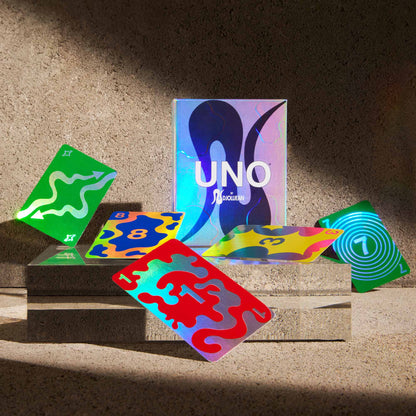 UNO x NDJOLIJEAN Card Game - Bộ Bài UNO Nghệ Thuật Phiên Bản Giới Hạn - Mattel Creations HYC81 - Hình ảnh sản phẩm